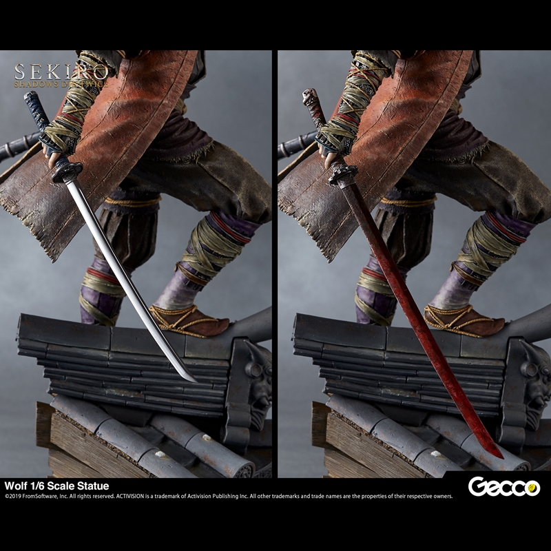 SEKIRO: SHADOWS DIE TWICE, Wolf 1/6 Scale Statue